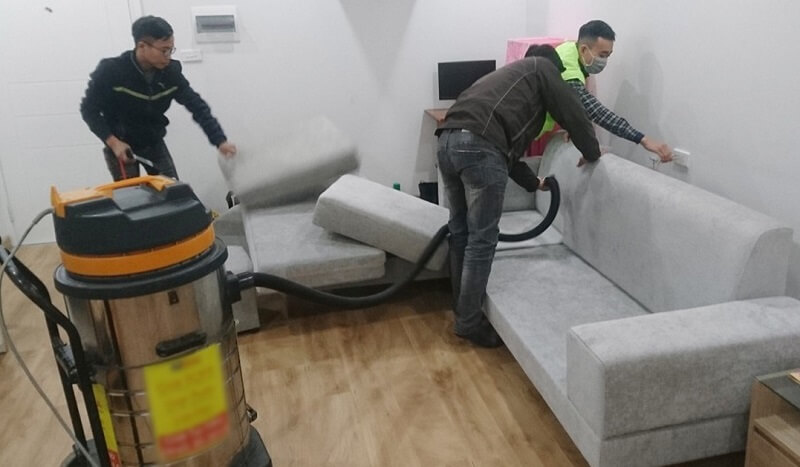 Reviews từ chị Linh sau khi sử dụng Dịch vụ giặt Sofa